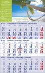 Standard 2  3-Monats-Wandkalender 