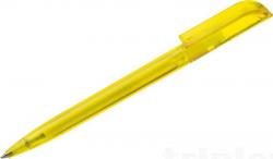 Kugelschreiber Twisty gelb gefrostet