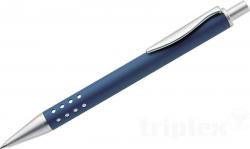 Kugelschreiber Pluto blau lackiert