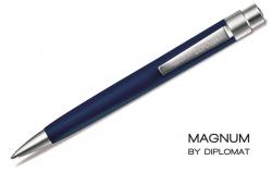 Diplomat Magnum Soft Touch blau