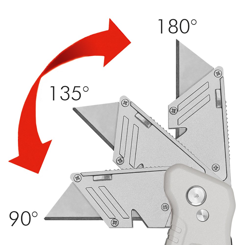 Trapezklingen-Klappmesser "Solid Screw Cut"