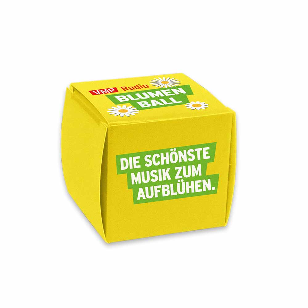 Flower-Balls in der Box mit Samen - individuell