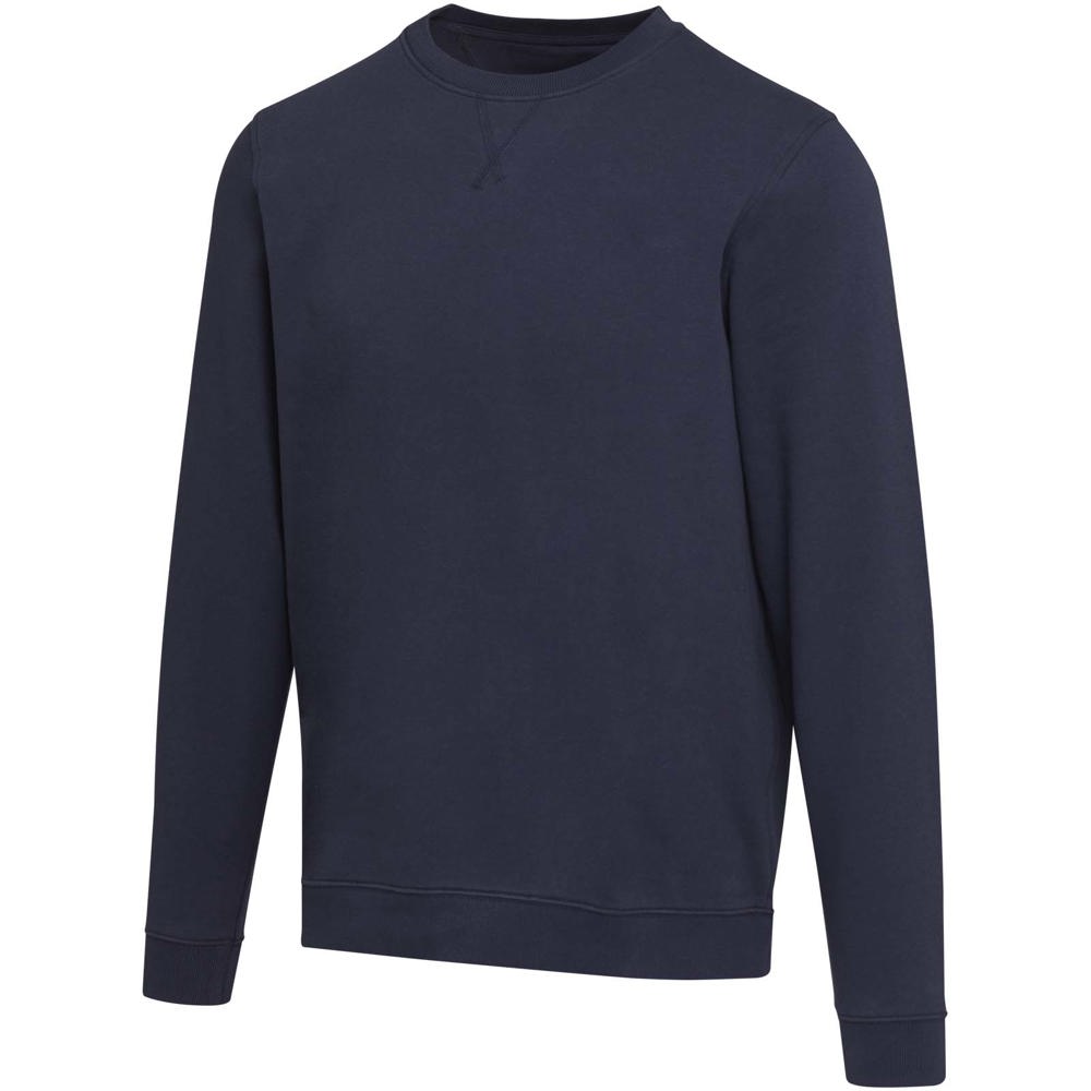 Jasper 280 g/m² Pullover mit Rundhalsausschnitt aus recycelter Bio Baumwolle (OCS), unisex
