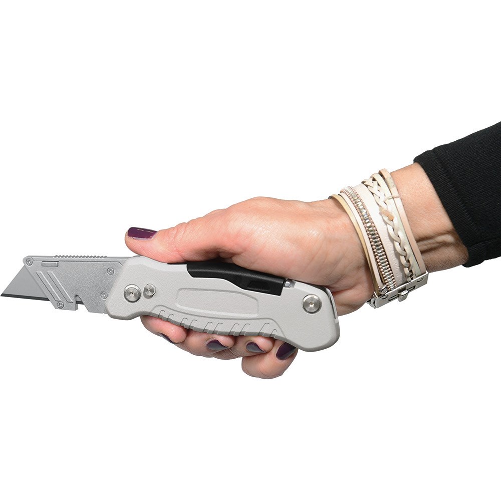 Trapezklingen-Klappmesser "Solid Screw Cut"