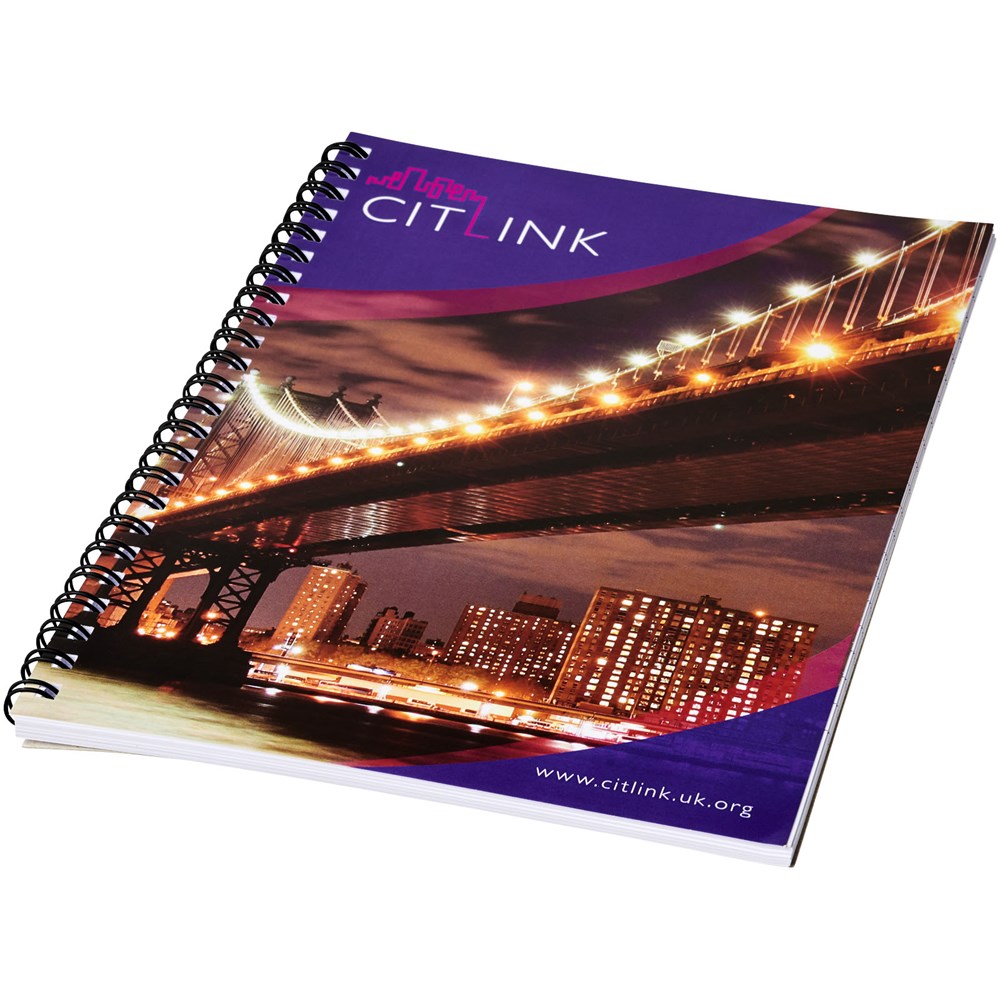 Desk-Mate® A5 Notizbuch mit Spiralbindung