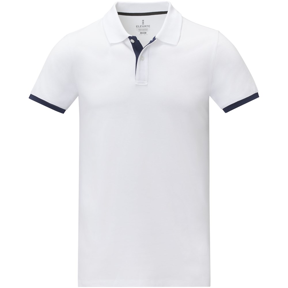 Morgan 200 g/m² Polo für Herren, zweifarbig
