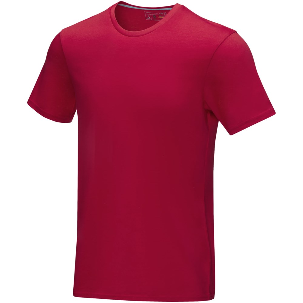 Azurite T-Shirt aus Bio-Baumwolle für Herren - rot