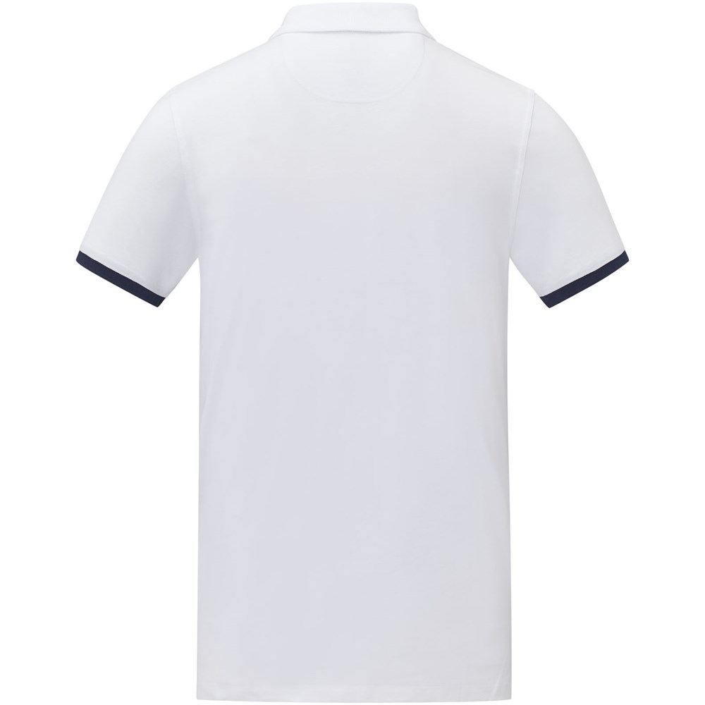 Morgan 200 g/m² Polo für Herren, zweifarbig