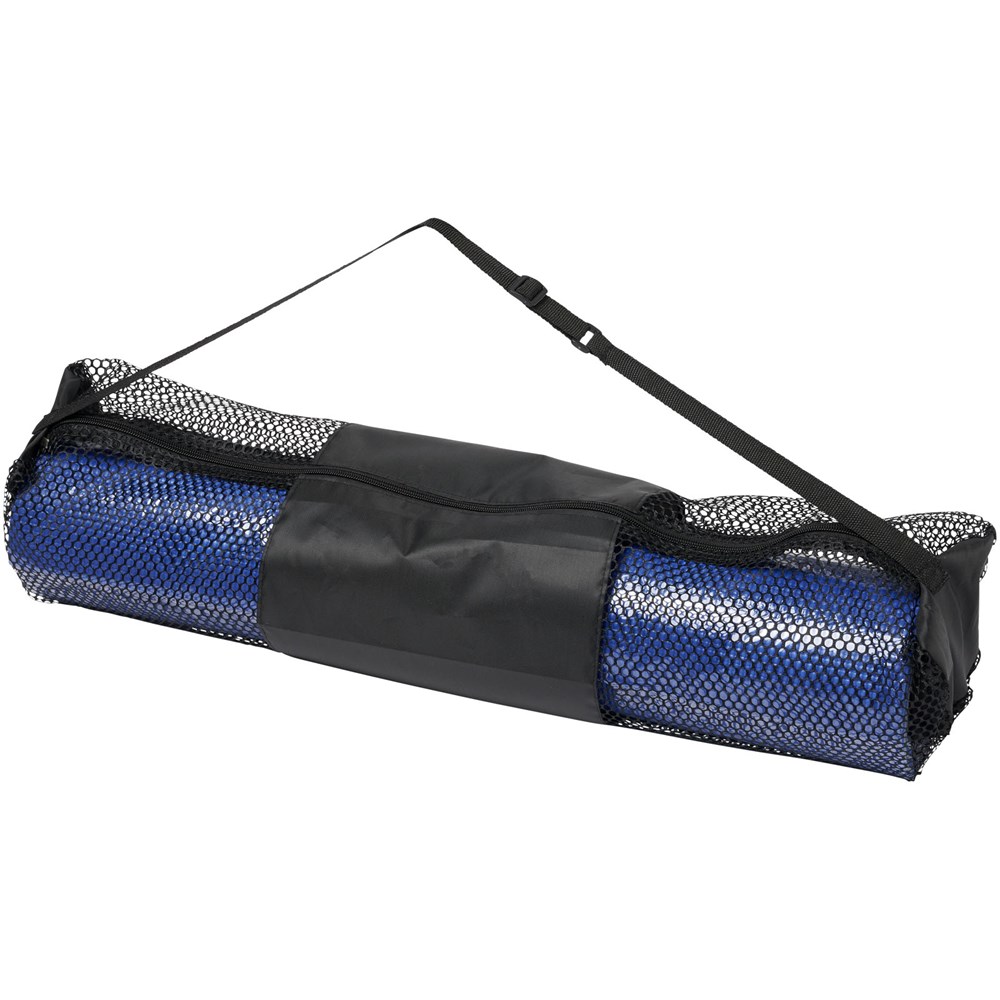 Babaji Yogamatte - royalblau, grau