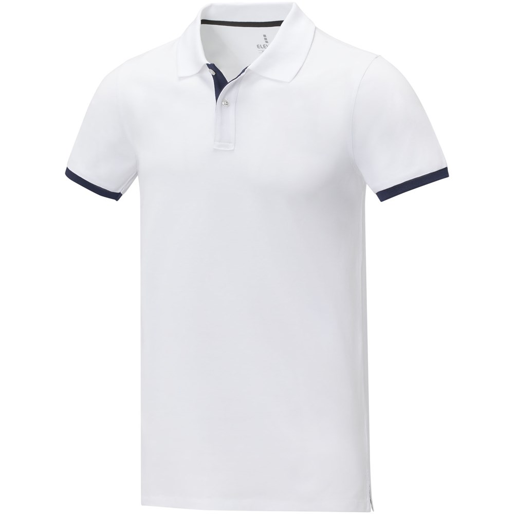 Morgan 200 g/m² Polo für Herren, zweifarbig