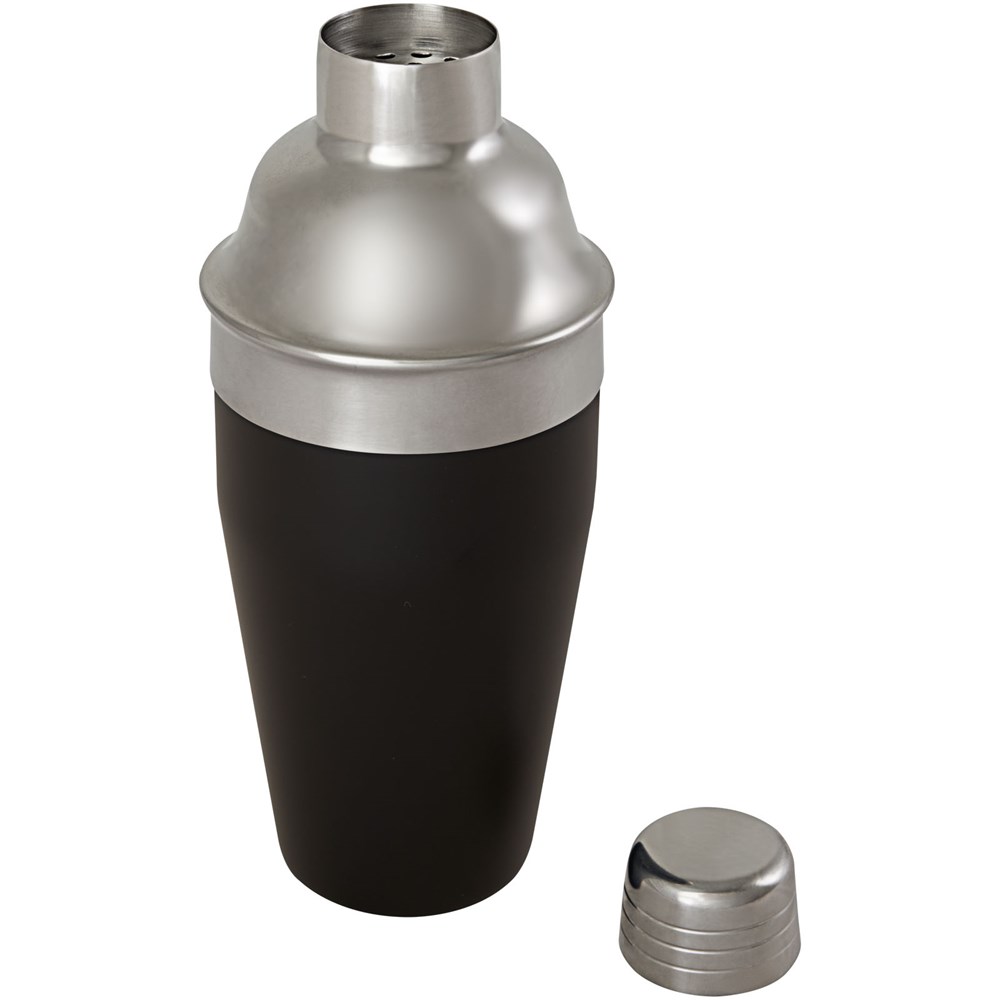 Gaudie Cocktailshaker aus recyceltem Edelstahl - schwarz