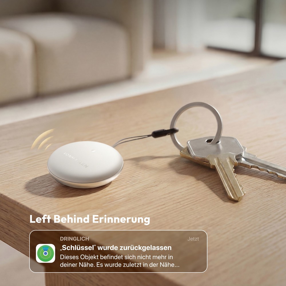 FindMe Tag - Der ultrakompakte Bluetooth-Tracker - Weiß