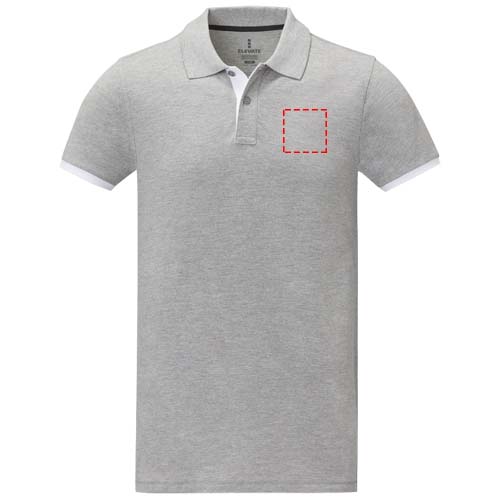Morgan 200 g/m² Polo für Herren, zweifarbig