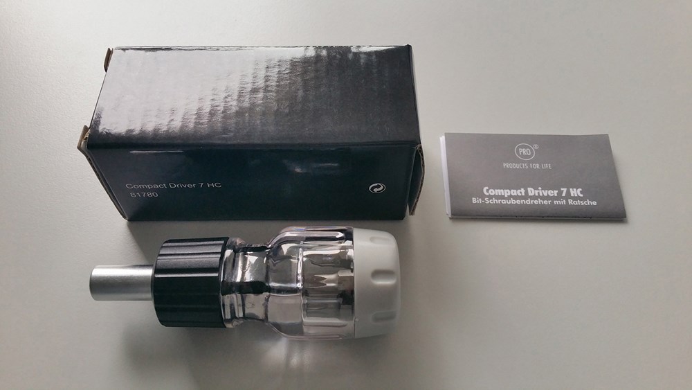 Bit-Magazin-Schraubendreher "Compact Driver 7 HC"