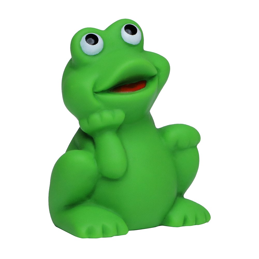 Quietsche-Frosch, grün, 5,5 cm