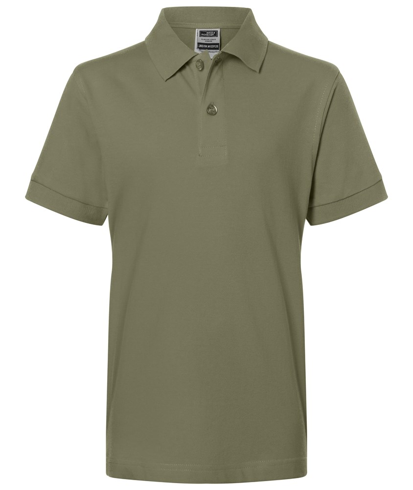 Classic Polo Junior - Olive (ca. Pantone 5763C)