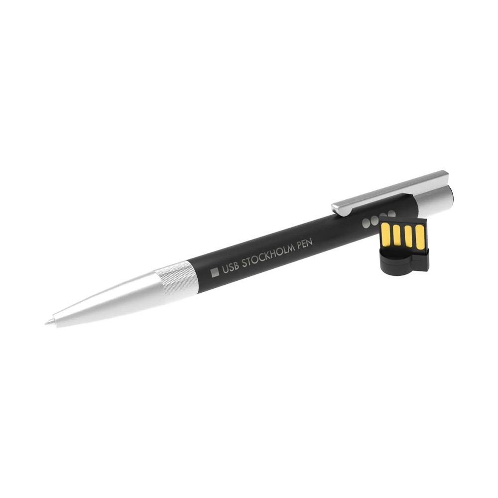 USB Pen Stockholm- Schwarz- 4 GB 2.0