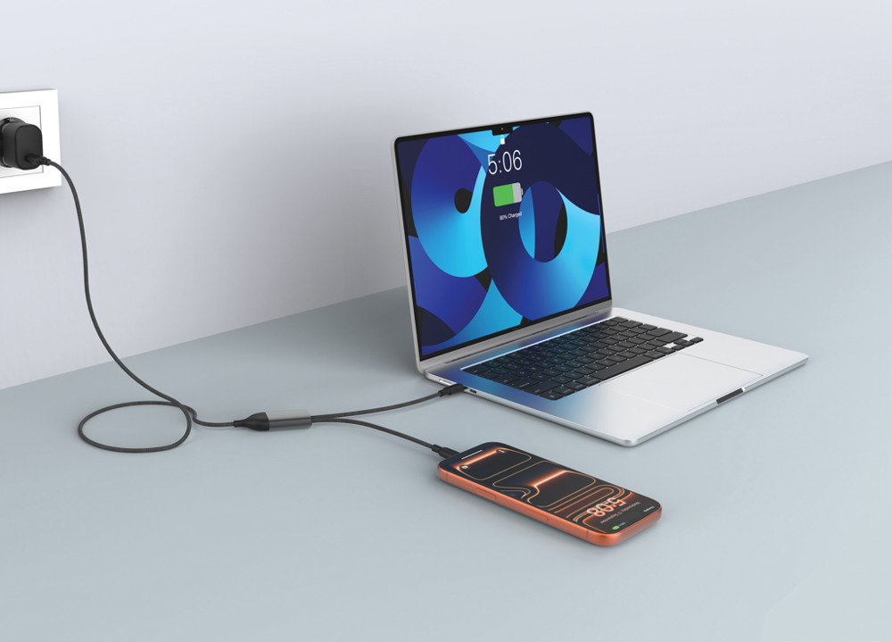 Terra 100W RCS-Kabel mit zwei USB-C-Ausgängen