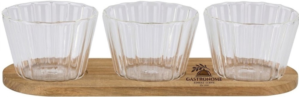 ALPINA Snack Serving Tray 31x10.5x6cm